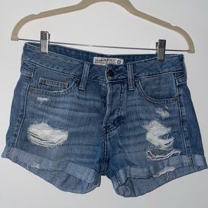 Abercrombie jean shorts